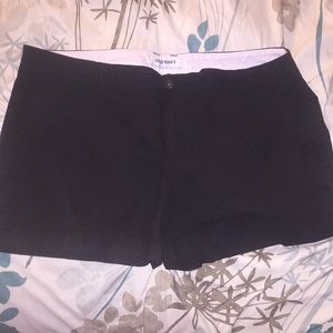 Old navy black shorts